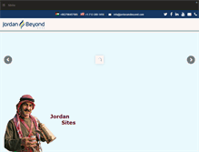 Tablet Screenshot of jordanandbeyond.com